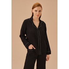 Suwen Pointy Maskülen Pijama Takımı