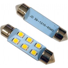 Carub 12V Sofit Ampul 39Mm 6 Led Smd Beyaz Br0402230