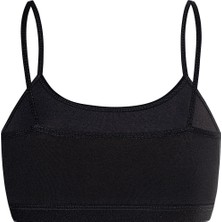 Özkan Underwear 42324 3'lü Paket Kız Çocuk Pamuklu Süprem Esnek Rahat Pedsiz Ince Askılı Alıştırma Sütyeni Yarım Atlet Büstiyer