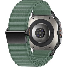 Mobify ​​samsung Galaxy Watch Ultra 47MM Metal Tokalı Ayarlanabilir Hasır Örgü Kordon KRD120