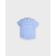 RG Brand Keten Çocuk Kısa Kollu Gömlek