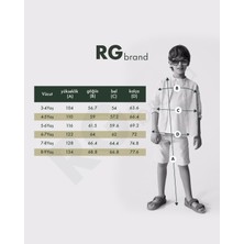 RG Brand Çocuk Fırfırlı Uzun Kollu Fırçalı Mayo