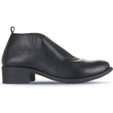 Bueno Shoes Siyah Deri Kadın Topuklu Bot 01WD1808 01WD1808