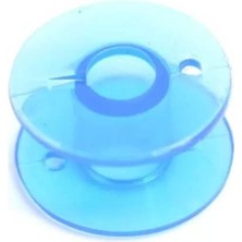 Ofis Turka Ev Tipi Makine Plastik Renkli Masura - Mavi (10 Adet)