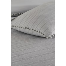 Altınbaşak Emboss Marble Çift Kişilik Saten Nevresim Takımı