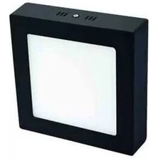 Cata CT-5236 18W/6500K Alm. Sıva Üstü LED Armatür Kare (Siyah Kasa) Beyaz