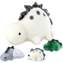 LWJG120 LWJG120。DINOZOR Peluş Oyuncak - Karnında 3 Bebekli Stegosaurus Anne - Yaratıcı Oyunlar Için Sevimli Dinozor Peluş Oyuncak - 3 Yaş ve Üzeri Çocuklar Için Peluş Oyuncak (Yurt Dışından)