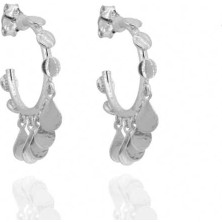 Midyat Gümüş Dünyası Shakira Küpe - 925 Ayar Gümüş