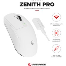 Rampage Zenıth Pro 4K 26000 Dpi Kablosuz Gaming Mouse