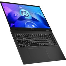 Msı Prestige  – 16" IPS 5.18MA  Business Laptop Intel Core Ultra 9 185H Intel Arc Graphics 16GB Lpddr5 Ram 1tb Pcle 4 SSD Win 11 Home Gri