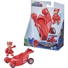 Pj Masks Owl Glıder Baykuş Kız Arabası ve Figür Pija Maskeliler New Series