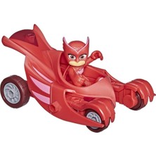 Pj Masks Owl Glıder Baykuş Kız Arabası ve Figür Pija Maskeliler New Series