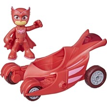 Pj Masks Owl Glıder Baykuş Kız Arabası ve Figür Pija Maskeliler New Series