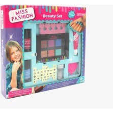 NillyToys Miss Fashion Beauty Set Suyla Kolay Temizlenen Makyaj Güzellik Seti