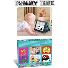 NillyToys Tummy Time Aynalı Zeka Kartı - Eğitici Kartlar