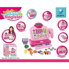 NillyToys Pilli Işıklı ve Sesli Elektronik Yazar Kasa - Pembe