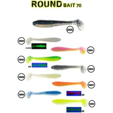 Fujin Round Bait 70MM Silikon Balık SB01
