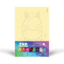 Artikel Zebra Tuz Boyama Oyunu, Eğitici Aktivite, Kum Boyama Oyunu