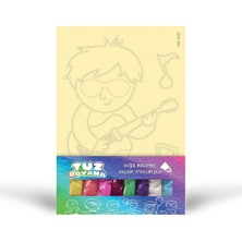 ARTİKEL Şarkıcı Tuz Boyama Oyunu, Eğitici Aktivite, Kum Boyama Oyunu