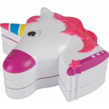 NillyToys Unicorn Şekilli 3 Katlı Makyaj Güzellik Seti