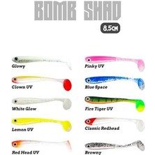 Fujin Bomb Shad 85MM Slikon Balık Lemon