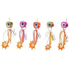Fujin Salty Rubber 40GR gr Serisi Tai Rubber Set 03 Orange Gold 3D Eye