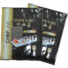 Chefline Asia Yaki Nori Deniz Yosunu Gold 10 Yaprak 25gr 2'li Set