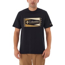 Columbia CS0402 Csc M Hex Flag Ss Tee Siyah