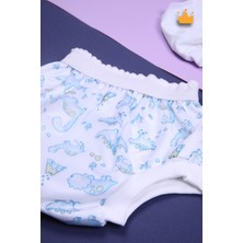 Babyhola 20-25kg Yıkanabilir Yüksek Emici Lüks Alıştırma Külodu 2'li Mavi Dinozor Desen 1530