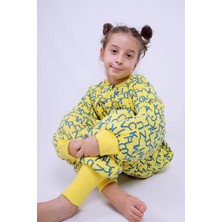 Babyhola 5-9 Yaş 2.5 Tog Sarı Kanarya Taraftar Elyaf Dolgulu Çocuk Uyku Tulumu 6020