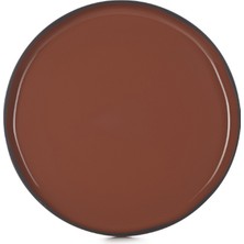 Revol Caractere Yemek Tabağı Kahverengi 28 cm