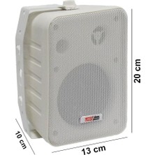 Lastvoice Cami ve Okul İçin Ekonomik Duvar Hoparlörü 120 Watt 4 iNÇ 100V/8 Ohm (St-40TW)