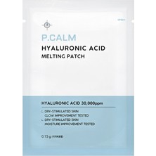 P Calm P.calm Hyaluron Acid Melting Patch - %97 Kolajen ve %3 Hyaluronik Asit Içeren Ciltte Eriyen Patch (5 Adet)