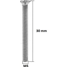 İlta Life M5 x 30 mm Yıldız Başlı Yhb Vida - 20 Adet