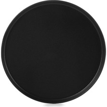 Revol Adalie Flat Servis Tabağı 22 cm Siyah