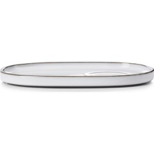 Revol Caractere Gourmet Fincan Tabağı Beyaz