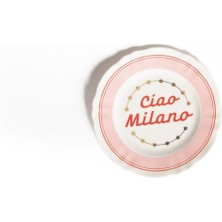 Bitossi Home La Tavola Ciao Milano Porselen Tabak 16,5 cm Pembe