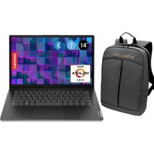 Lenovo V14 G4 Amn Amd Gold 7220U  8gb 256GB M.2ssd 82YT00HBTX Atl9  14" Fdos Notebook + Çanta