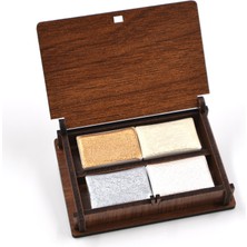 Şemse 4'lü Mührelenebilir Assos Seti El Yapımı Yaldız Suluboya Seti Tam Tava