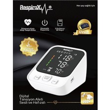 Respirox Dijital AXD-809 Türkçe Konuşan LED Ekran Koldan Tansiyon Aleti Kol