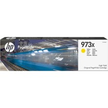 Hp 973X-F6T83AE Sarı Orijinal Kartuş Yüksek Kapasiteli