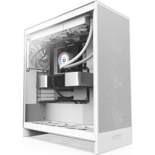 Nzxt H7 FLOW(2024) CM-H72FW-01 White Tempered Glass USB 3.2 Atx Mid Tower Kasa