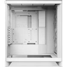 Nzxt H7 FLOW(2024) CM-H72FW-01 White Tempered Glass USB 3.2 Atx Mid Tower Kasa