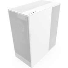 Nzxt H7 FLOW(2024) CM-H72FW-01 White Tempered Glass USB 3.2 Atx Mid Tower Kasa