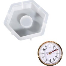 Yeajion Saatleri Modeller Saatleri Epoksi Reçine Modeller Dekor Altıgen (Yurt Dışından)