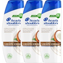 Head&Shoulders Head & Shoulders Şampuan Derinlemesine Nemlendirici Hindistan Cevizi 1in1 330 Ml X3 Adet