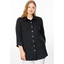 Ekol Önü Çıtçıtlı Torba Cepli Ceket