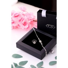 925 Ayar Gümüş 2 Li Baget Set (Özel Kutulu)