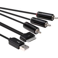 Prolink PMM224-0200 Pdmı Konnektör +3 Rca + USB A Kablo 2 Metre Otg Kablosu