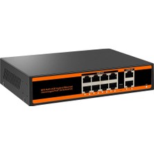 Fully Powermaster PM-25011 8 Port Gigabit Poe Switch